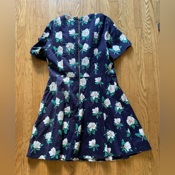 Draper James Navy Floral Dress - Picture 4 of 8